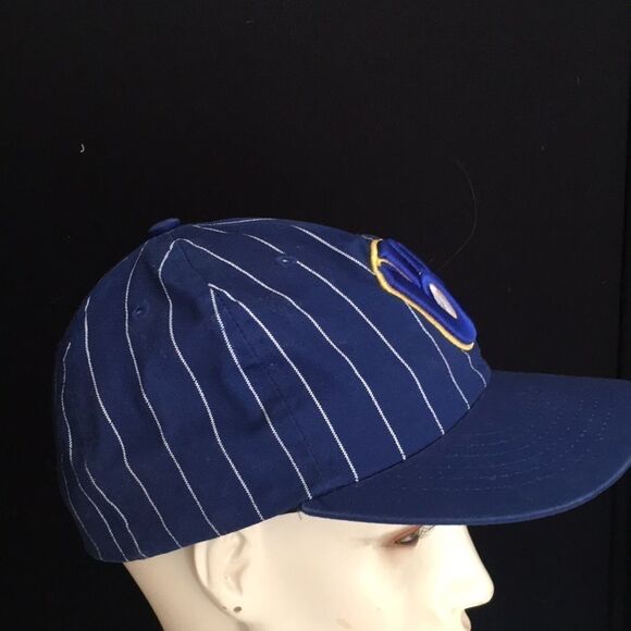 Milwaukee Brewers Fitted Baseball Cap - Size 7 - Picture 6 of 9